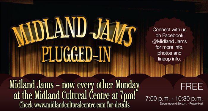 Midland Jams – This month we’re jamming on Mar. 7 & 21