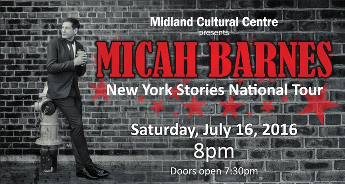 Micah Barnes – New York Stories National Tour