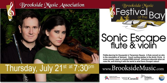 Sonic Escape – presented by Brookside Music Association