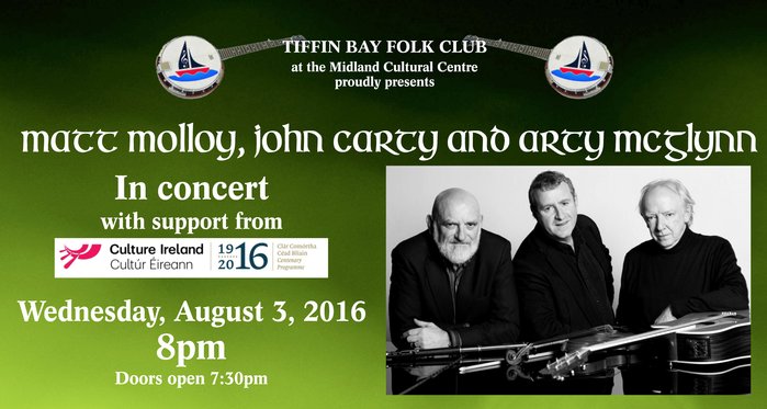 Matt Molloy, John Carty & Arty McGlynn - In Concer