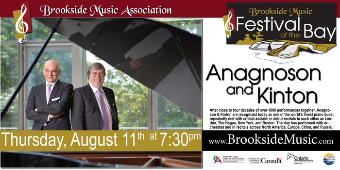 Anagnoson and Kinton presented by Brookside Music Association