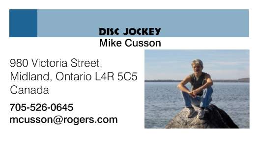 Mike Cusson's Disc Jockey Service