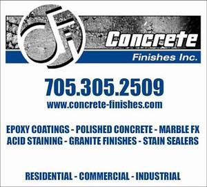 Barrie Concrete Finishes